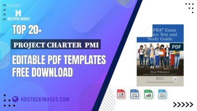 Top 20+ Project Charter  Pmi Editable PDF Templates Free Download