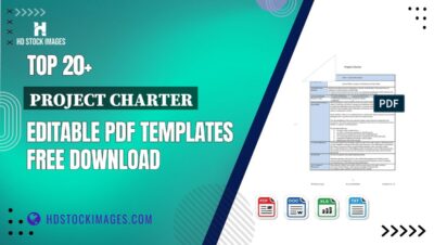 Top 20+ Project Charter Editable PDF Templates Free Download