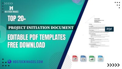 Top 20+ Project Initiation Document  Editable PDF Templates Free Download