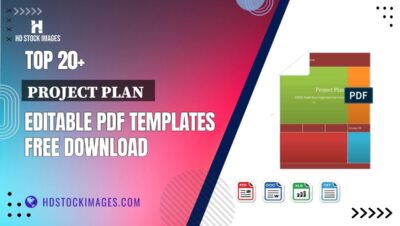 Top 20+ Project Plan   Editable PDF Templates Free Download