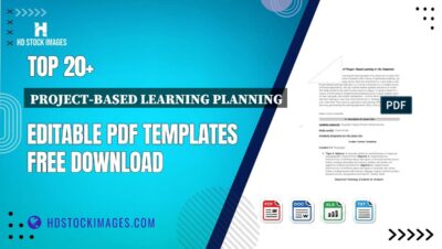 Top 20+ Project-based Learning Planning Editable PDF Templates Free Download