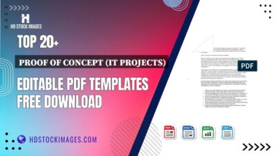 Top 20+ Proof Of Concept (it Projects) Editable PDF Templates Free Download