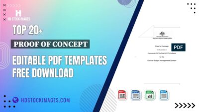 Top 20+ Proof Of Concept Editable PDF Templates Free Download