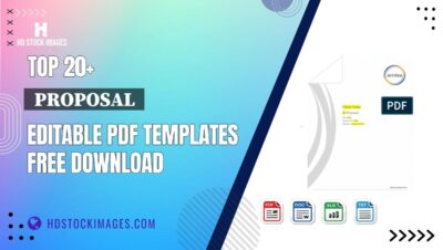 Top 20+ Proposal Editable PDF Templates Free Download