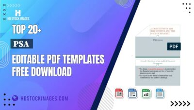 Top 20+ Psa  Editable PDF Templates Free Download