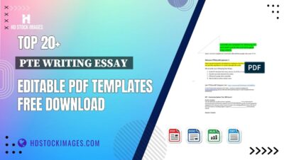 Top 20+ Pte Writing Essay  Editable PDF Templates Free Download