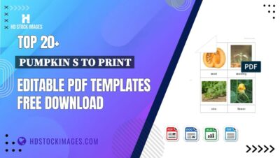 Top 20+ Pumpkin S To Print Editable PDF Templates Free Download