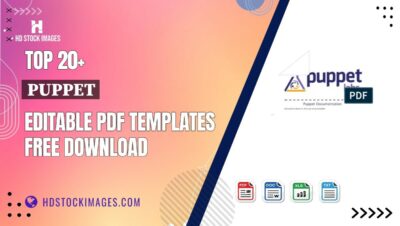 Top 20+ Puppet Editable PDF Templates Free Download