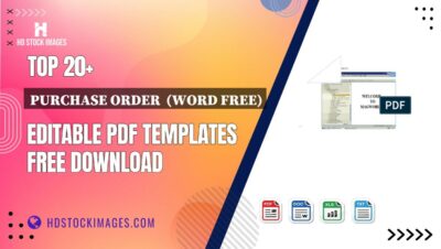 Top 20+ Purchase Order  (word Free) Editable PDF Templates Free Download