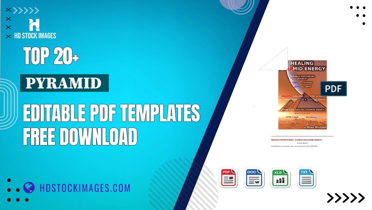 Top 20+ Pyramid  Editable PDF Templates Free Download