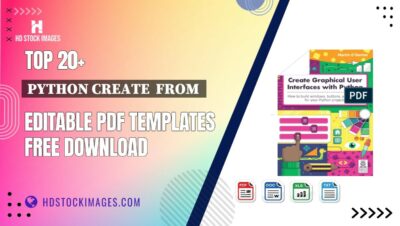 Top 20+ Python Create  From  Editable PDF Templates Free Download