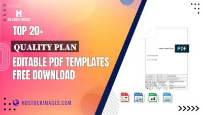 Top 20+ Quality Plan Editable PDF Templates Free Download