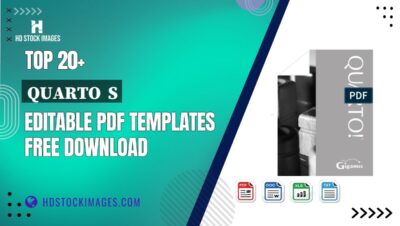 Top 20+ Quarto  S Editable PDF Templates Free Download