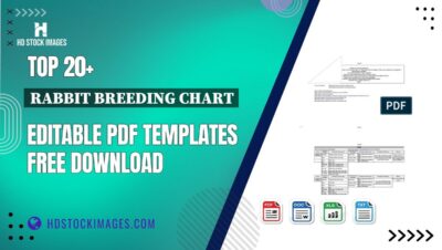 Top 20+ Rabbit Breeding Chart Editable PDF Templates Free Download