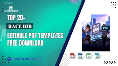 Top 20+ Race Bib Editable PDF Templates Free Download