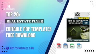 Top 20+ Real Estate Flyer Editable PDF Templates Free Download