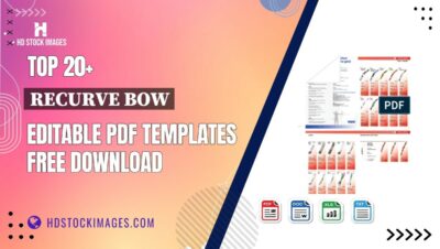 Top 20+ Recurve Bow Editable PDF Templates Free Download