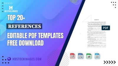 Top 20+ References Editable PDF Templates Free Download