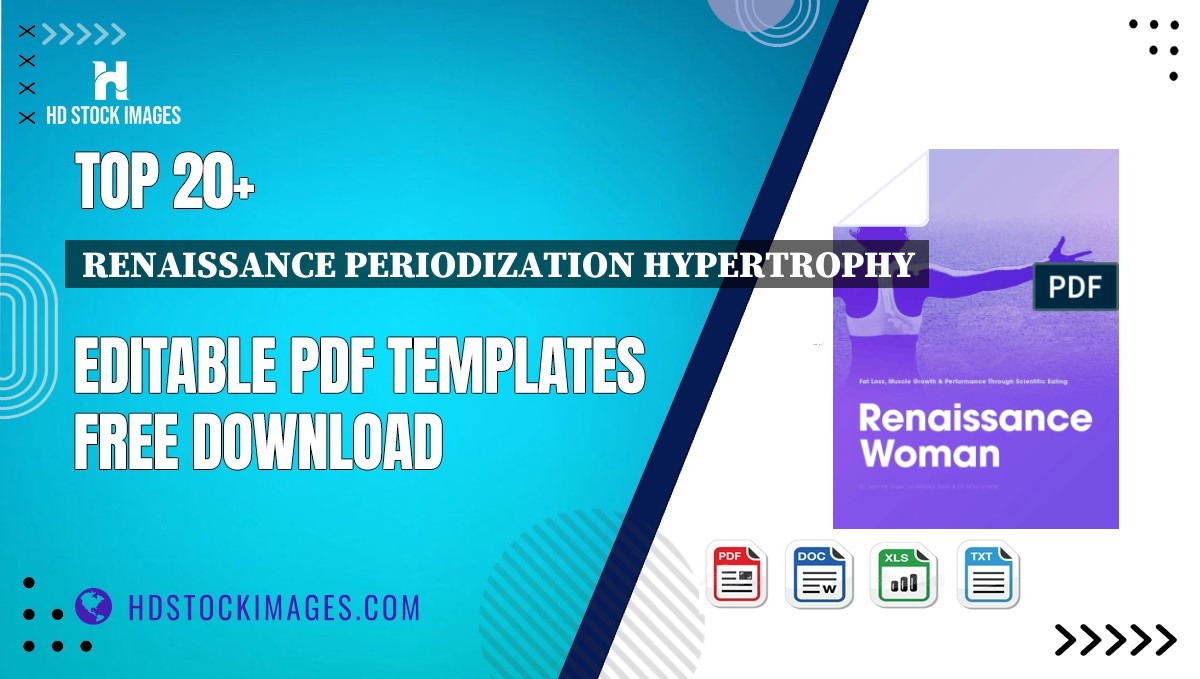 Top 20+ Renaissance Periodization Hypertrophy Editable PDF Templates Free Download