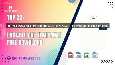 Top 20+ Renaissance Periodization Male Physique Training Editable PDF Templates Free Download