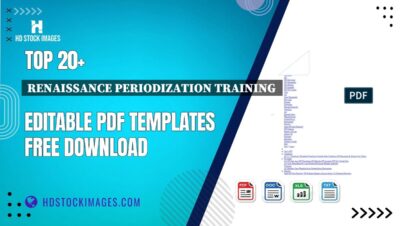 Top 20+ Renaissance Periodization Training Editable PDF Templates Free Download