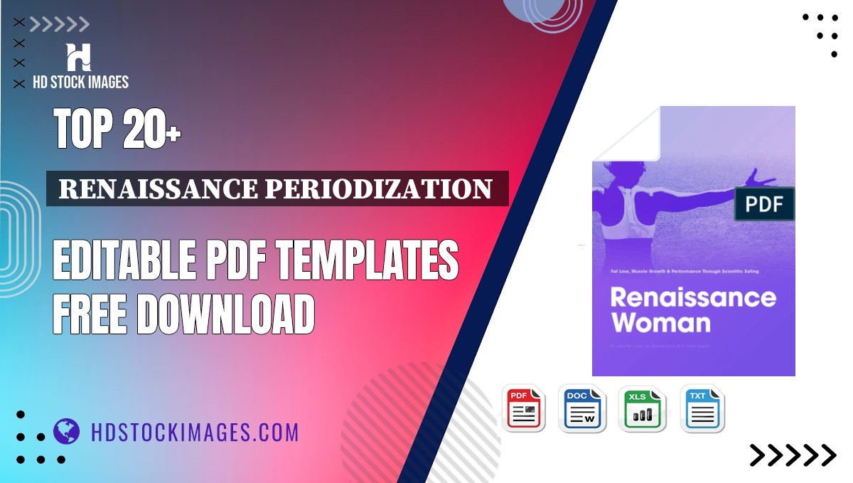 Top 20+ Renaissance Periodization  Editable PDF Templates Free Download