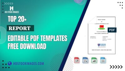 Top 20+ Report   Editable PDF Templates Free Download