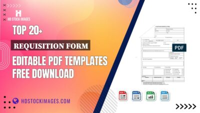 Top 20+ Requisition Form Editable PDF Templates Free Download