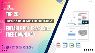 Top 20+ Research Methodology Editable PDF Templates Free Download