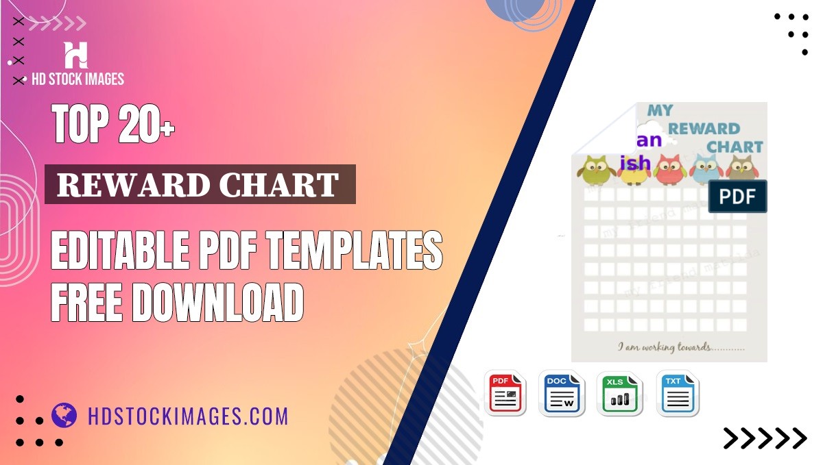 Top 20+ Reward Chart  Editable PDF Templates Free Download