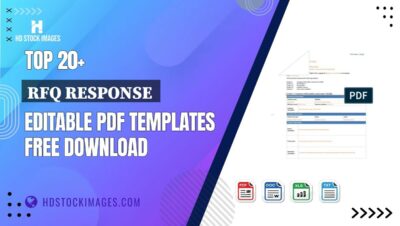 Top 20+ Rfq Response  Editable PDF Templates Free Download