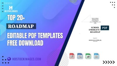 Top 20+ Roadmap  Editable PDF Templates Free Download