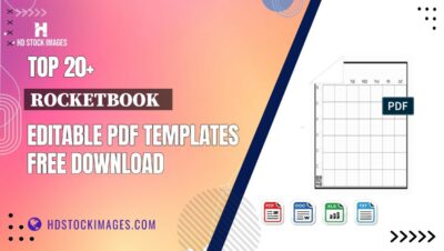 Top 20+ Rocketbook   Editable PDF Templates Free Download