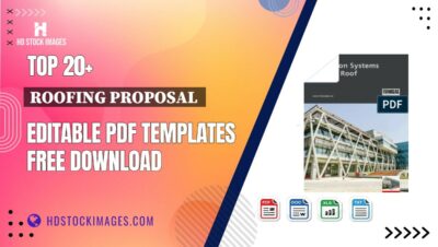 Top 20+ Roofing Proposal  Editable PDF Templates Free Download