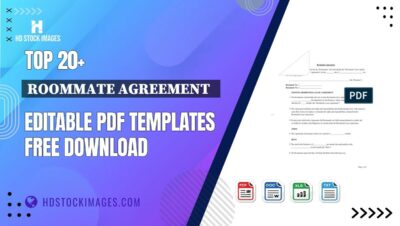 Top 20+ Roommate Agreement Editable PDF Templates Free Download
