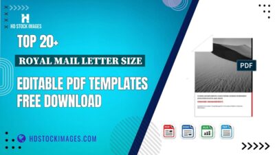 Top 20+ Royal Mail Letter Size Editable PDF Templates Free Download