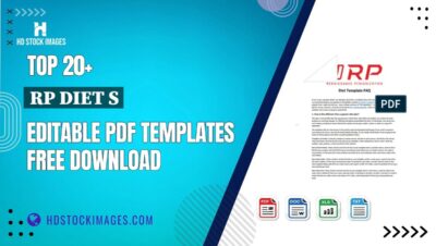 Top 20+ Rp Diet S Editable PDF Templates Free Download