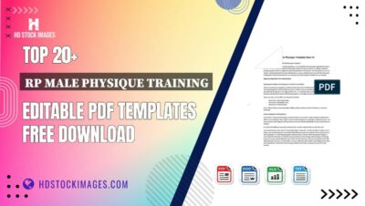 Top 20+ Rp Male Physique Training Editable PDF Templates Free Download