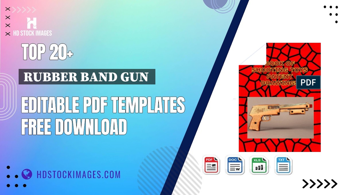 Top 20+ Rubber Band Gun  Editable PDF Templates Free Download