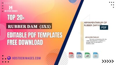 Top 20+ Rubber Dam (5x5) Editable PDF Templates Free Download