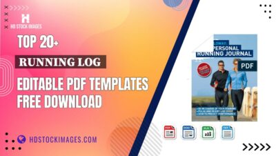 Top 20+ Running Log  Editable PDF Templates Free Download