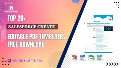 Top 20+ Salesforce Create   Editable PDF Templates Free Download