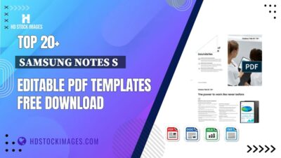 Top 20+ Samsung Notes S   Editable PDF Templates Free Download