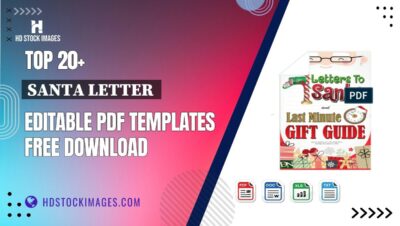 Top 20+ Santa Letter  Editable PDF Templates Free Download