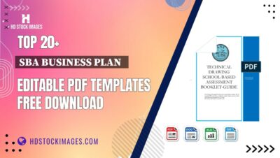 Top 20+ Sba Business Plan Editable PDF Templates Free Download
