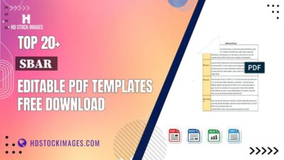 Top 20+ Sbar  Editable PDF Templates Free Download