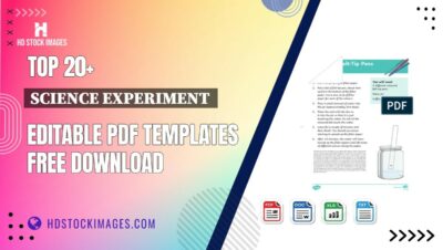 Top 20+ Science Experiment  Editable PDF Templates Free Download