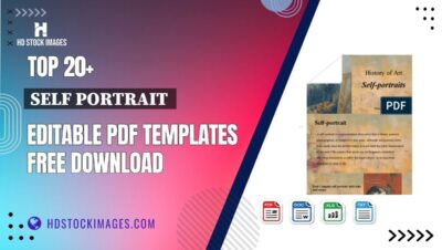 Top 20+ Self Portrait Editable PDF Templates Free Download