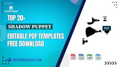 Top 20+ Shadow Puppet Editable PDF Templates Free Download