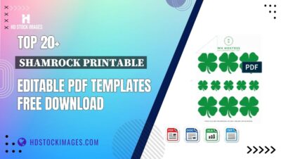 Top 20+ Shamrock Printable Editable PDF Templates Free Download